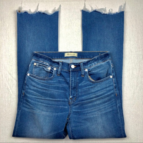 Madewell Denim - [Madewell] Raw Hem Cali Demi-Boot Jeans